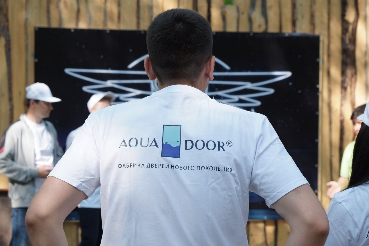 Команда фабрики AquaDoor прошла тренинг "Веревочный курс"